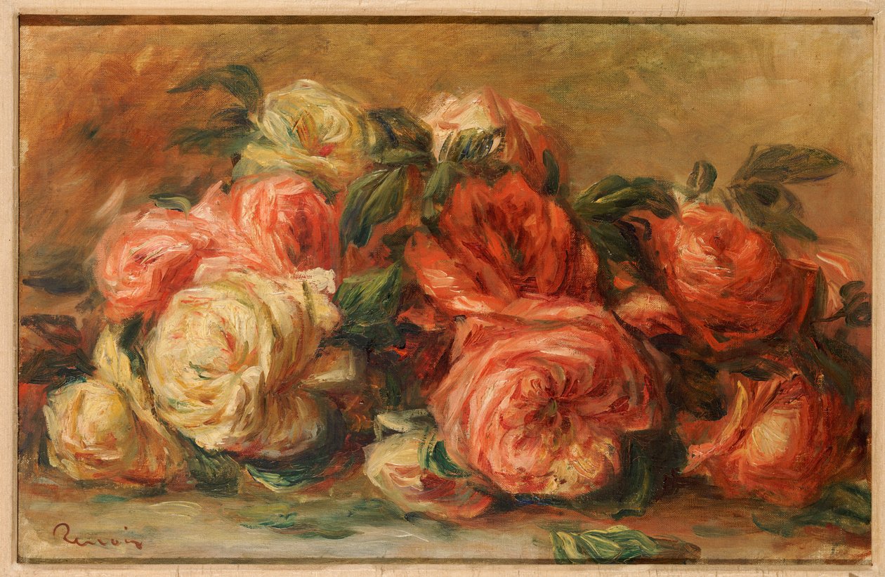 Hylätyt ruusut tekijältä Pierre Auguste Renoir
