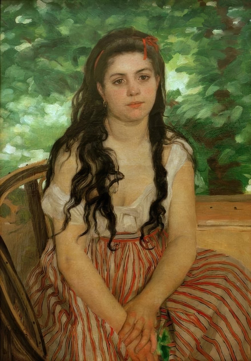 En été, etude tekijältä Pierre Auguste Renoir