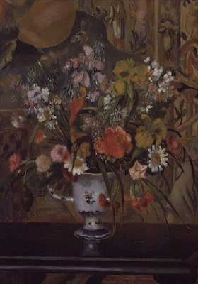 Kukkia maljakossa tekijältä Pierre Auguste Renoir