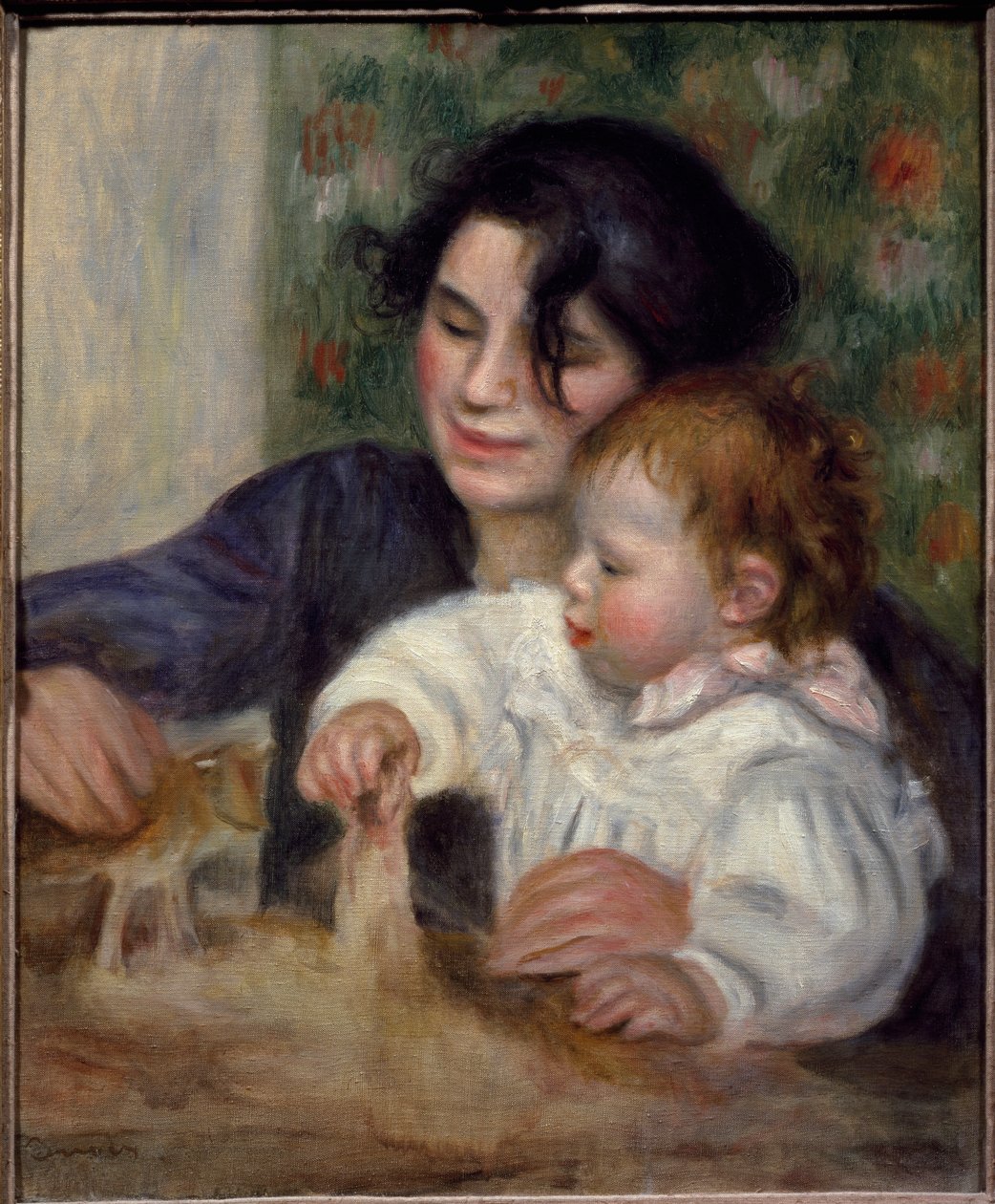 Gabrielle et Jean - Taidemaalari Jean Renoirin pojan muotokuva tekijältä Pierre Auguste Renoir