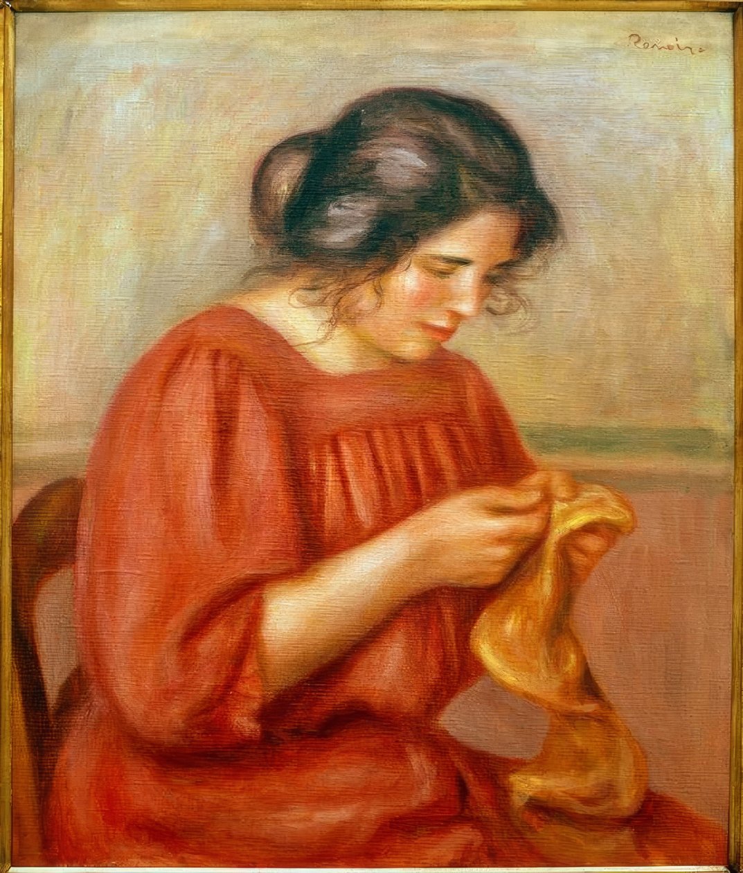 Gabrielle vittu tekijältä Pierre Auguste Renoir