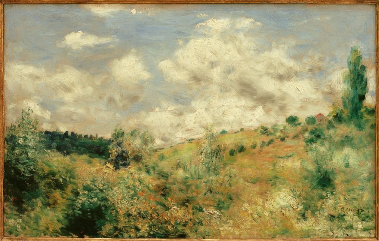 Suuri tuuli. Myrsky. tekijältä Pierre Auguste Renoir