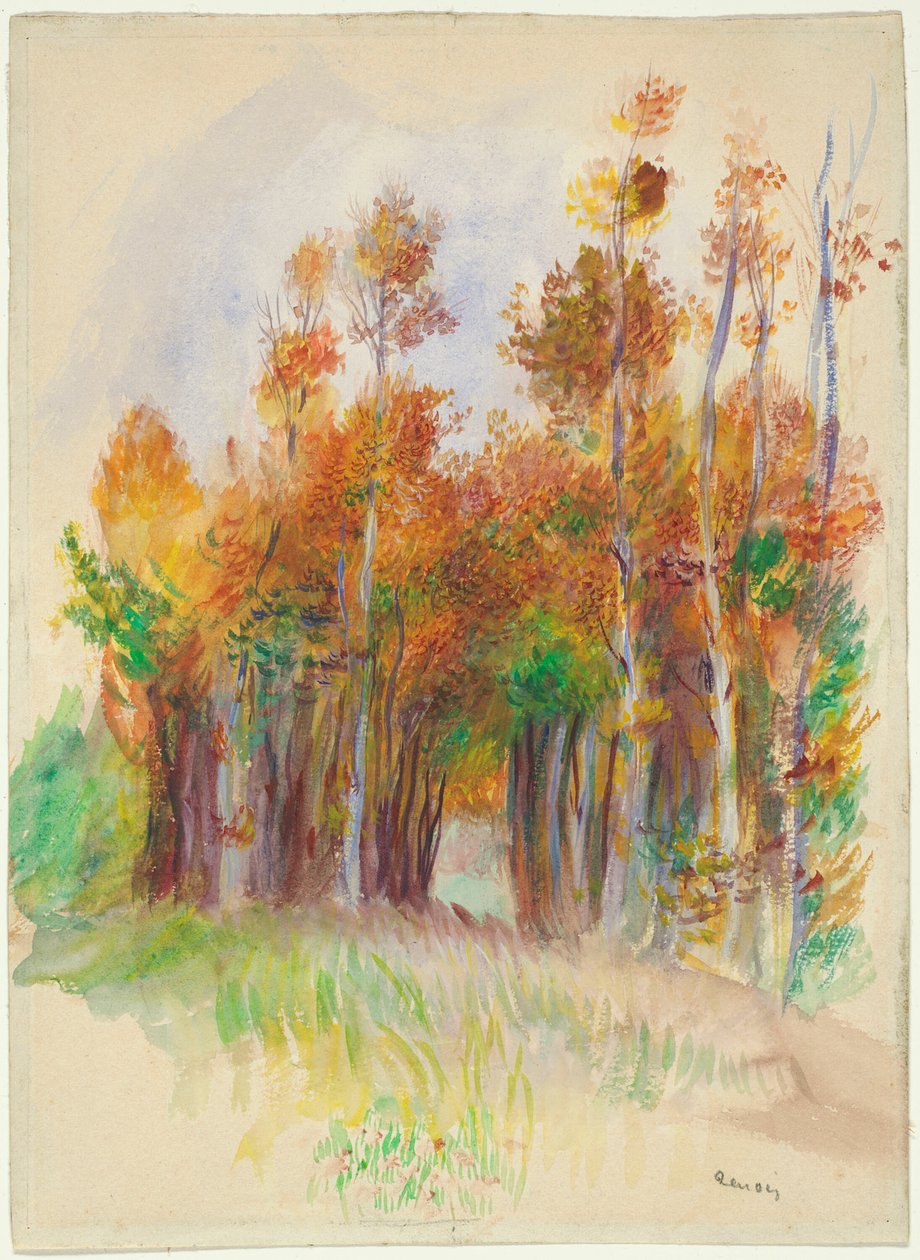 Puiden lehto tekijältä Pierre Auguste Renoir