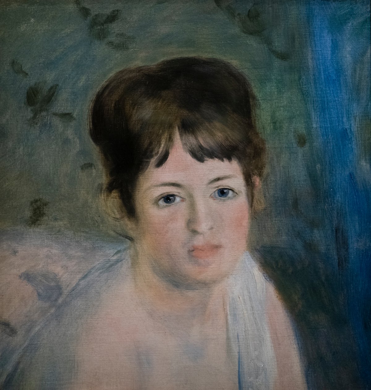 Naisen pää tekijältä Pierre Auguste Renoir