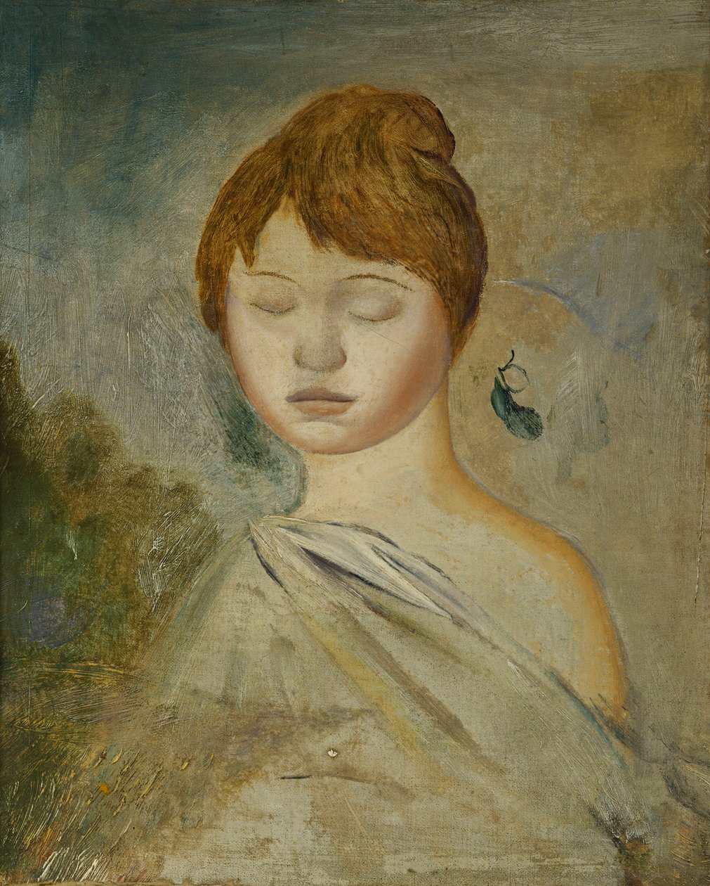Nuoren naisen johtaja; Nuoren naisen johtaja, n. 1887 tekijältä Pierre Auguste Renoir