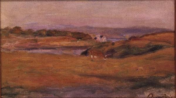 Mäkistä maisemaa tekijältä Pierre Auguste Renoir