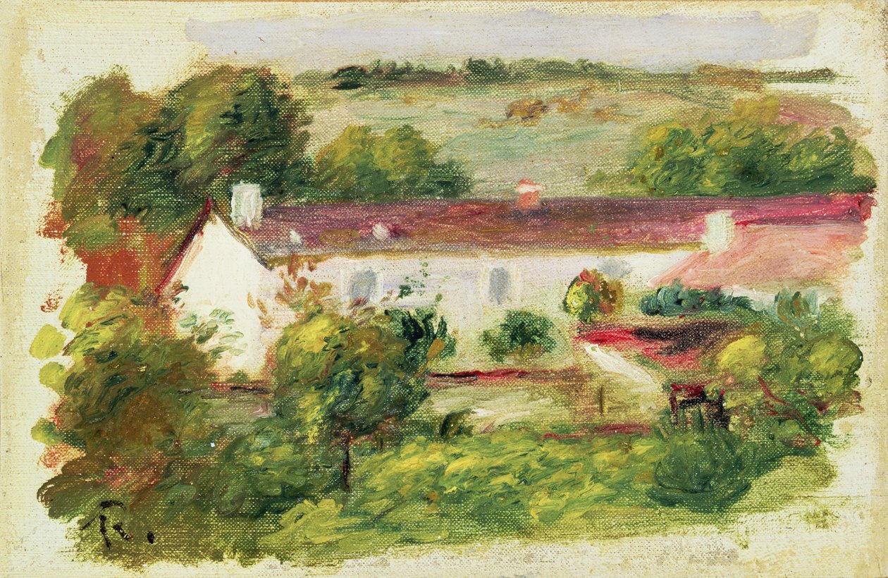 Talo Essoyesissa tekijältä Pierre Auguste Renoir