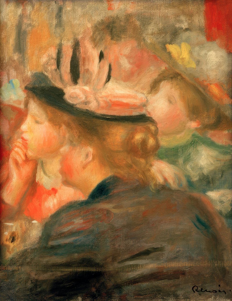 Teatterissa tekijältä Pierre Auguste Renoir