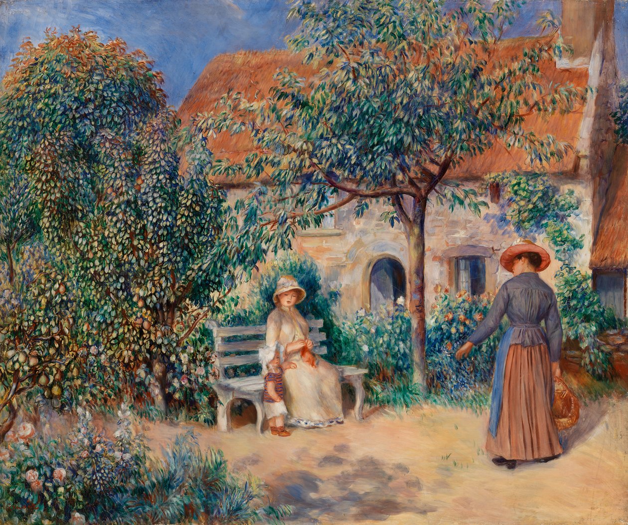 Bretagnessa tekijältä Pierre Auguste Renoir