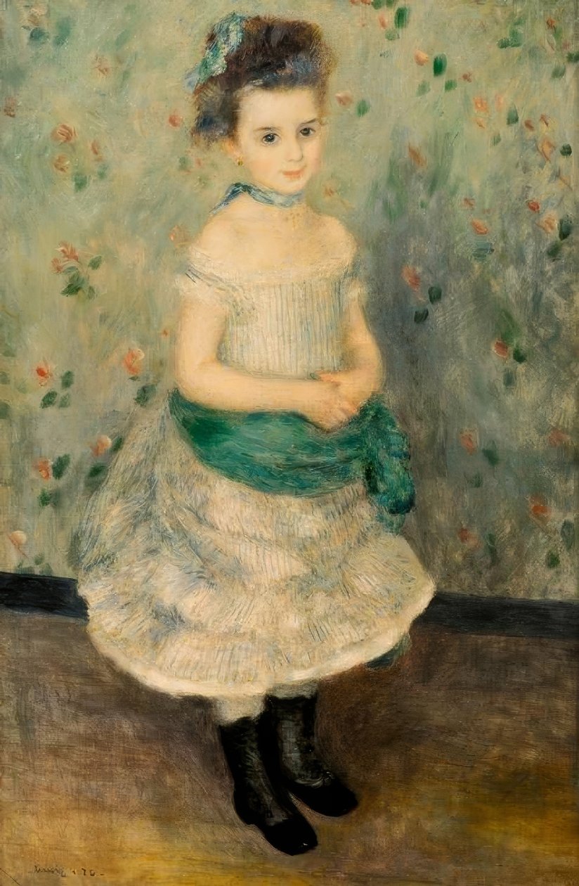 Jeanne Durand-Ruel tekijältä Pierre Auguste Renoir