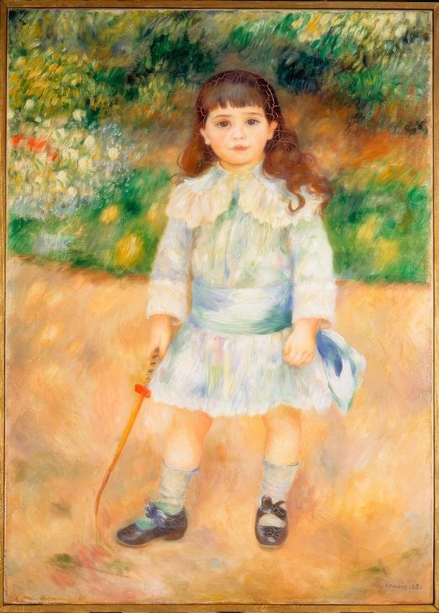 Poika pienen ruoskan kanssa tekijältä Pierre Auguste Renoir
