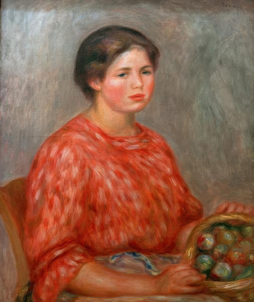La Fruitiere tekijältä Pierre Auguste Renoir