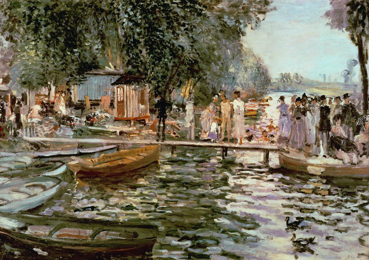 La Grenouillere tekijältä Pierre Auguste Renoir