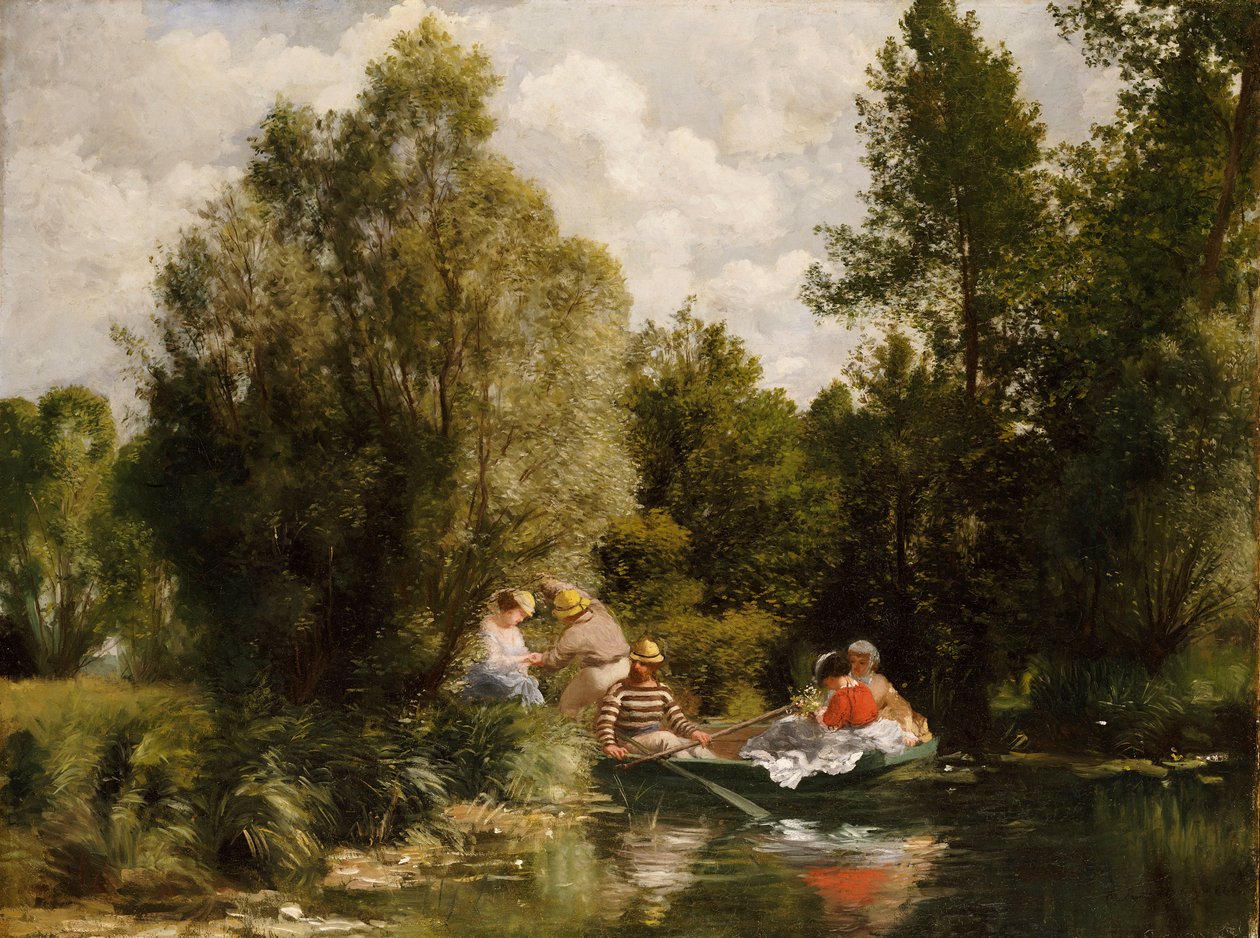 Keiju lampi tekijältä Pierre Auguste Renoir