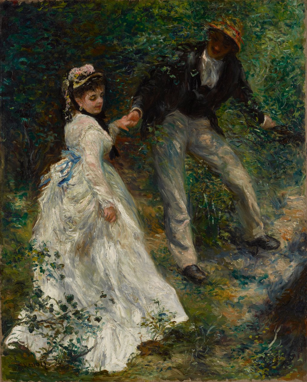 La Promenade tekijältä Pierre Auguste Renoir