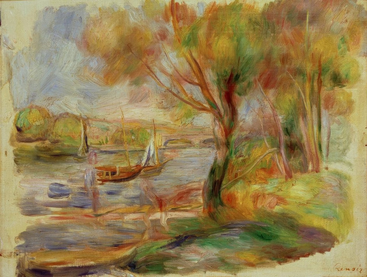 La Seine à Argenteuil tekijältä Pierre Auguste Renoir