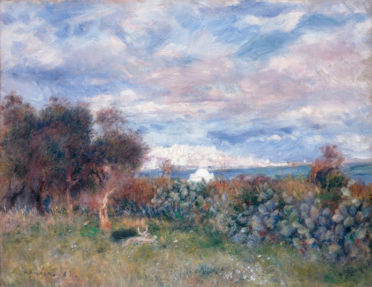 Algerin lahti tekijältä Pierre Auguste Renoir