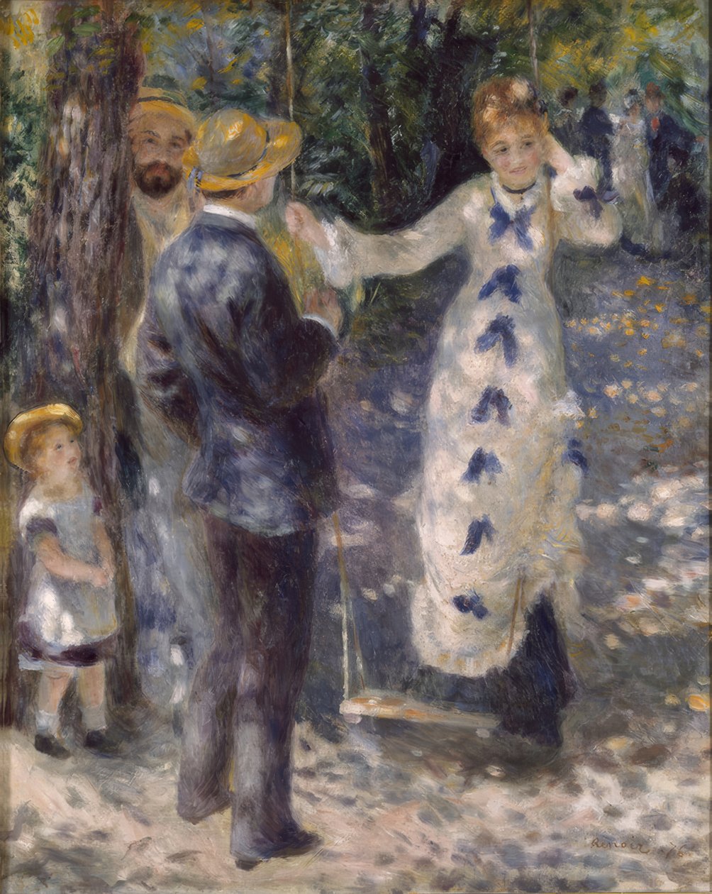 La balançoire tekijältä Pierre Auguste Renoir
