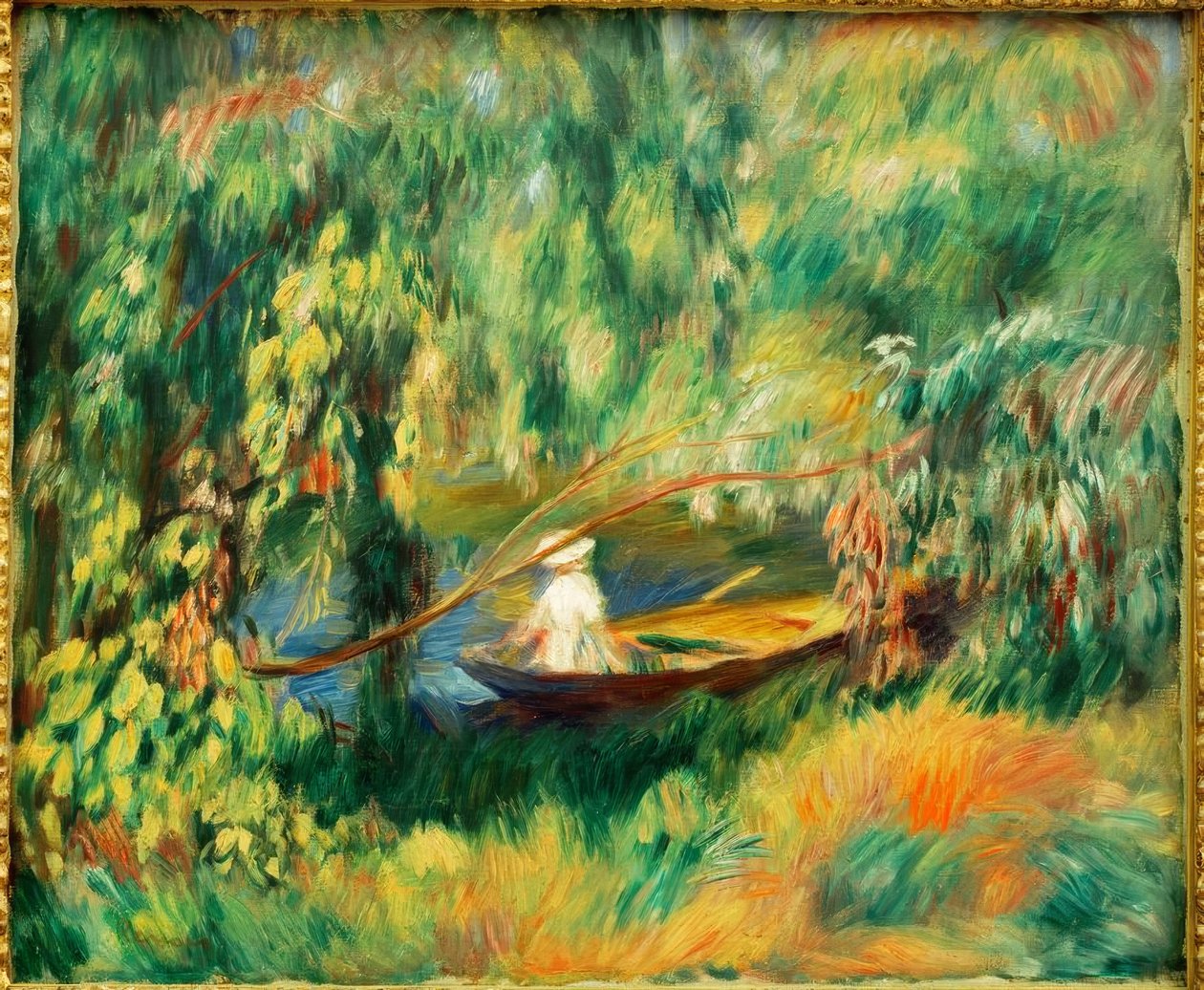 La barque tekijältä Pierre Auguste Renoir