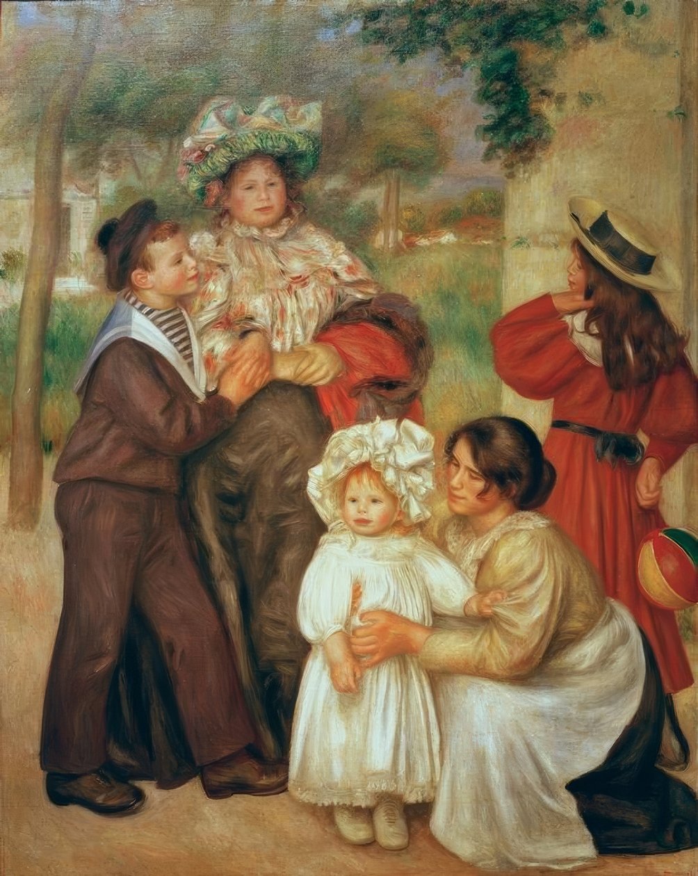 Taiteilijan perhe tekijältä Pierre Auguste Renoir