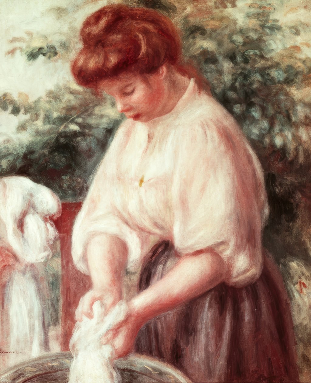 Pesukone tekijältä Pierre Auguste Renoir