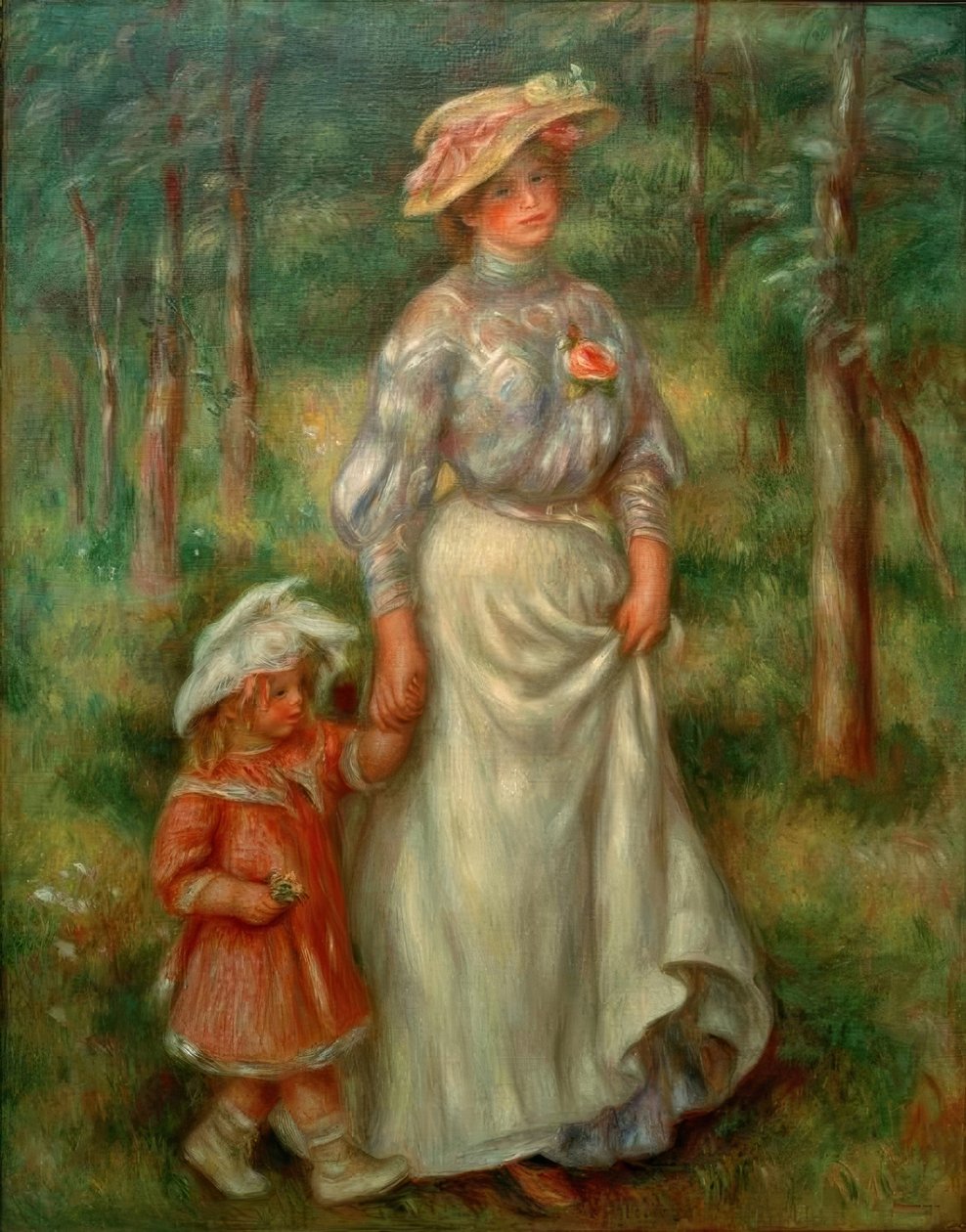 Kävely tekijältä Pierre Auguste Renoir