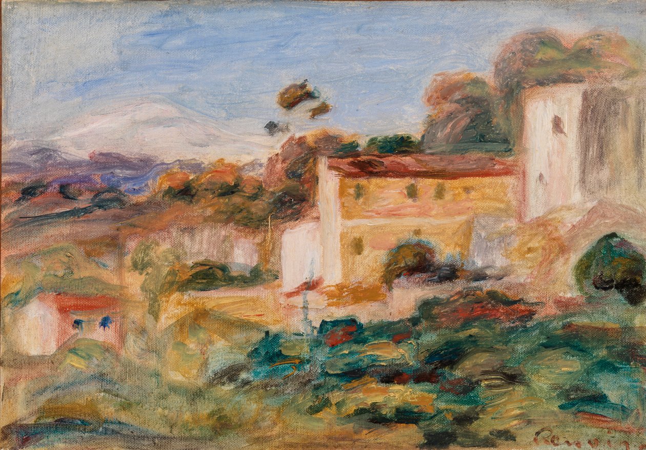 Paisatge (Paysage)finès tekijältä Pierre Auguste Renoir