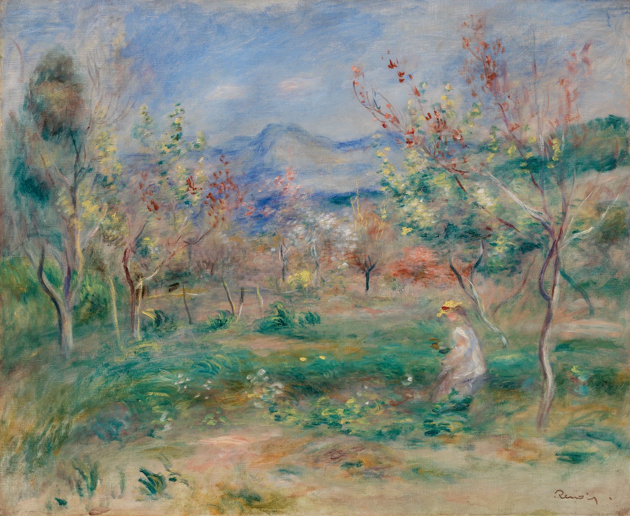 Maisema tekijältä Pierre Auguste Renoir