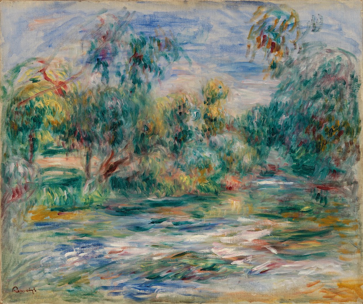 Maisema tekijältä Pierre Auguste Renoir