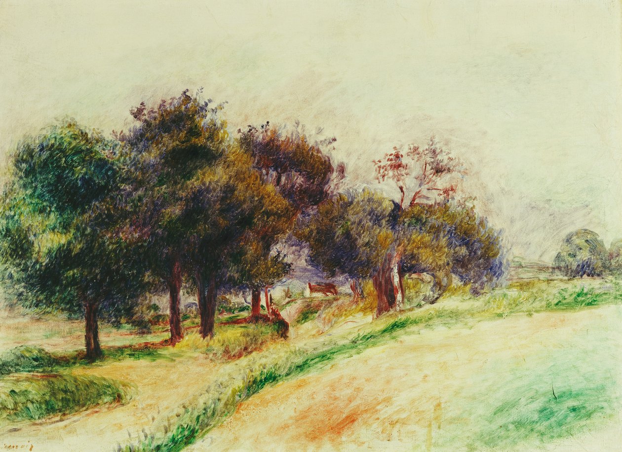 Maisema; Maaseutu, tekijältä Pierre Auguste Renoir