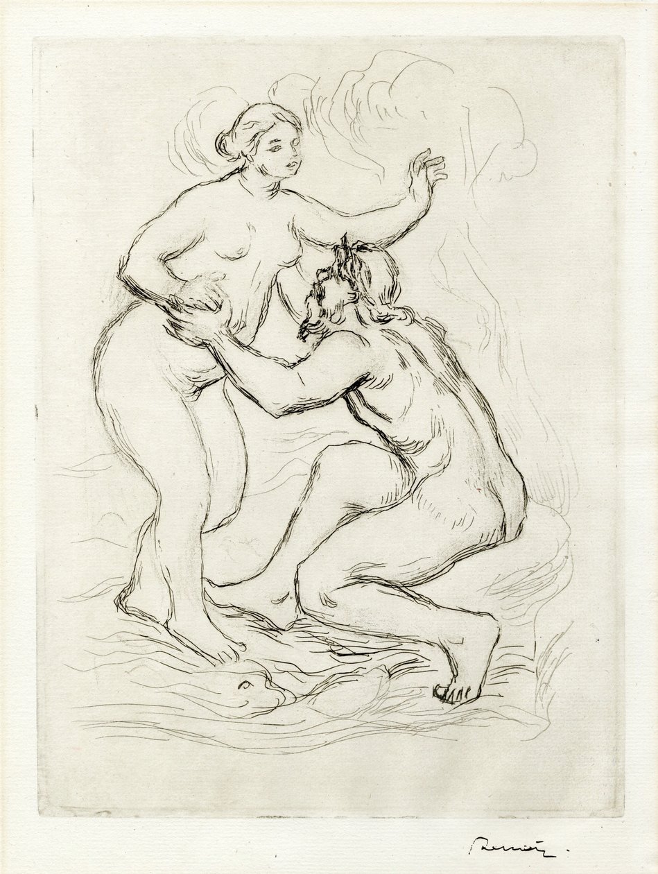 Le Fleuve Scamandre (Scamander-joki) tekijältä Pierre Auguste Renoir