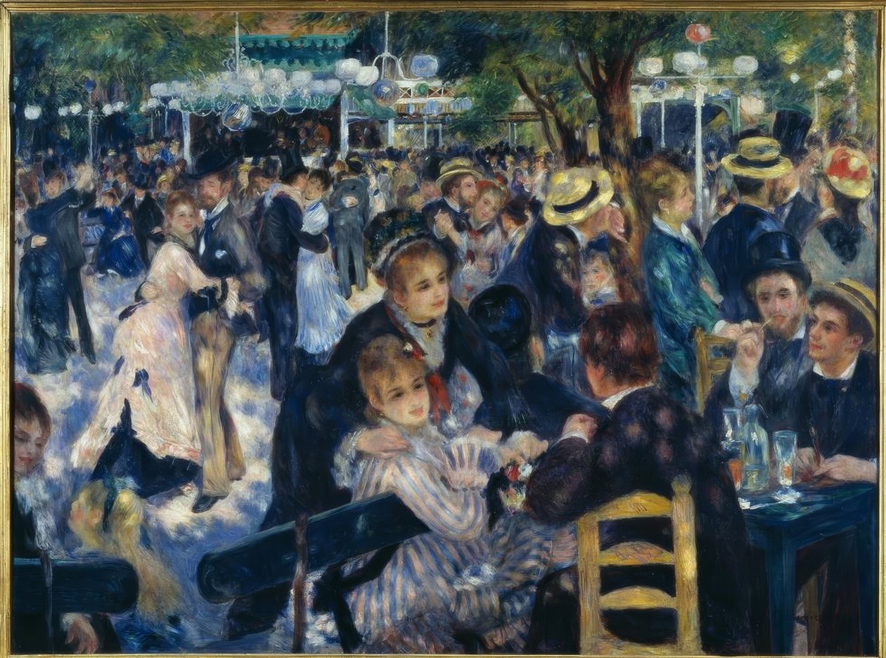 Le Moulin de la Galette tekijältä Pierre Auguste Renoir