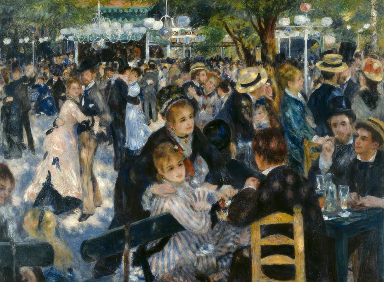 Le Moulin de la Galette tekijältä Pierre Auguste Renoir