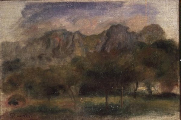 Alpilles tekijältä Pierre Auguste Renoir