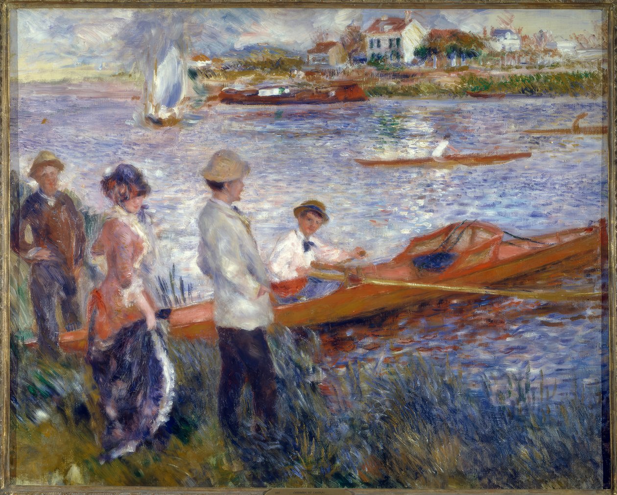 Canotiers Chatoussa tekijältä Pierre Auguste Renoir