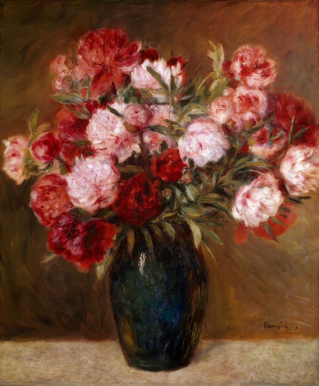 Pionit tekijältä Pierre Auguste Renoir