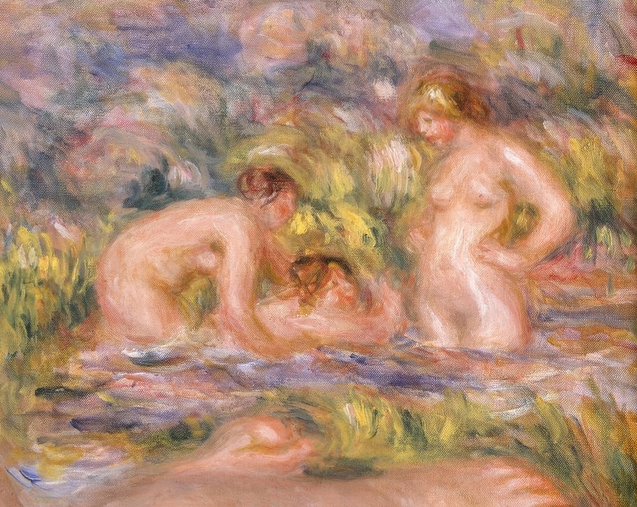 Les baigneuses tekijältä Pierre Auguste Renoir