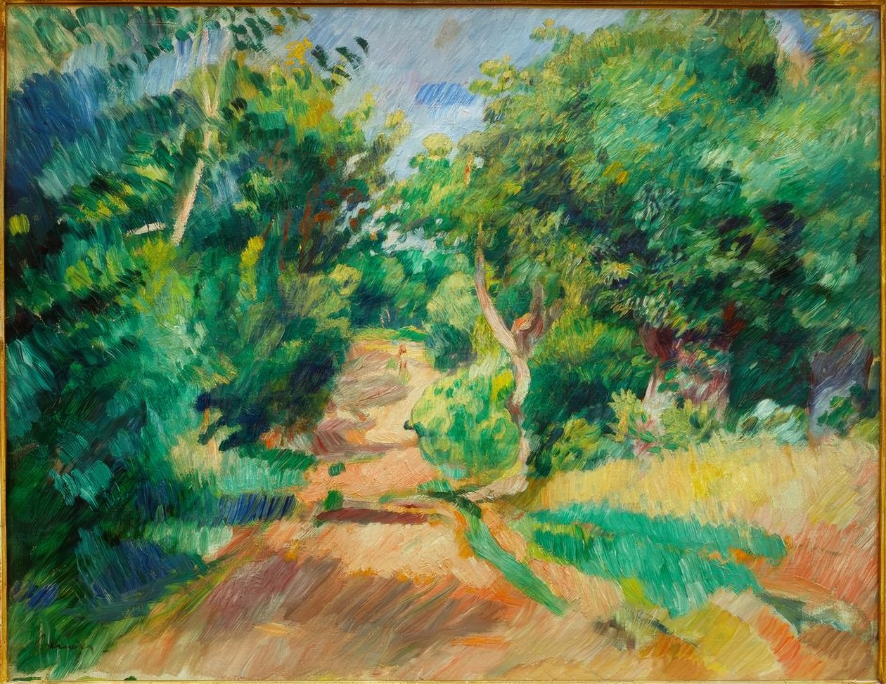 Varengevillen ympäristö tekijältä Pierre Auguste Renoir