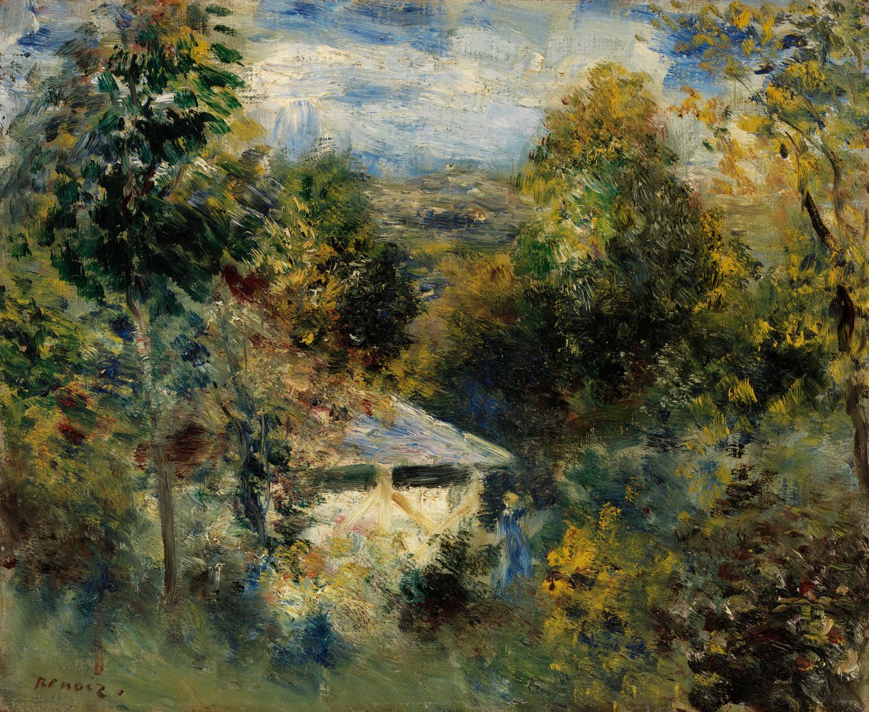 Louveciennes tekijältä Pierre Auguste Renoir