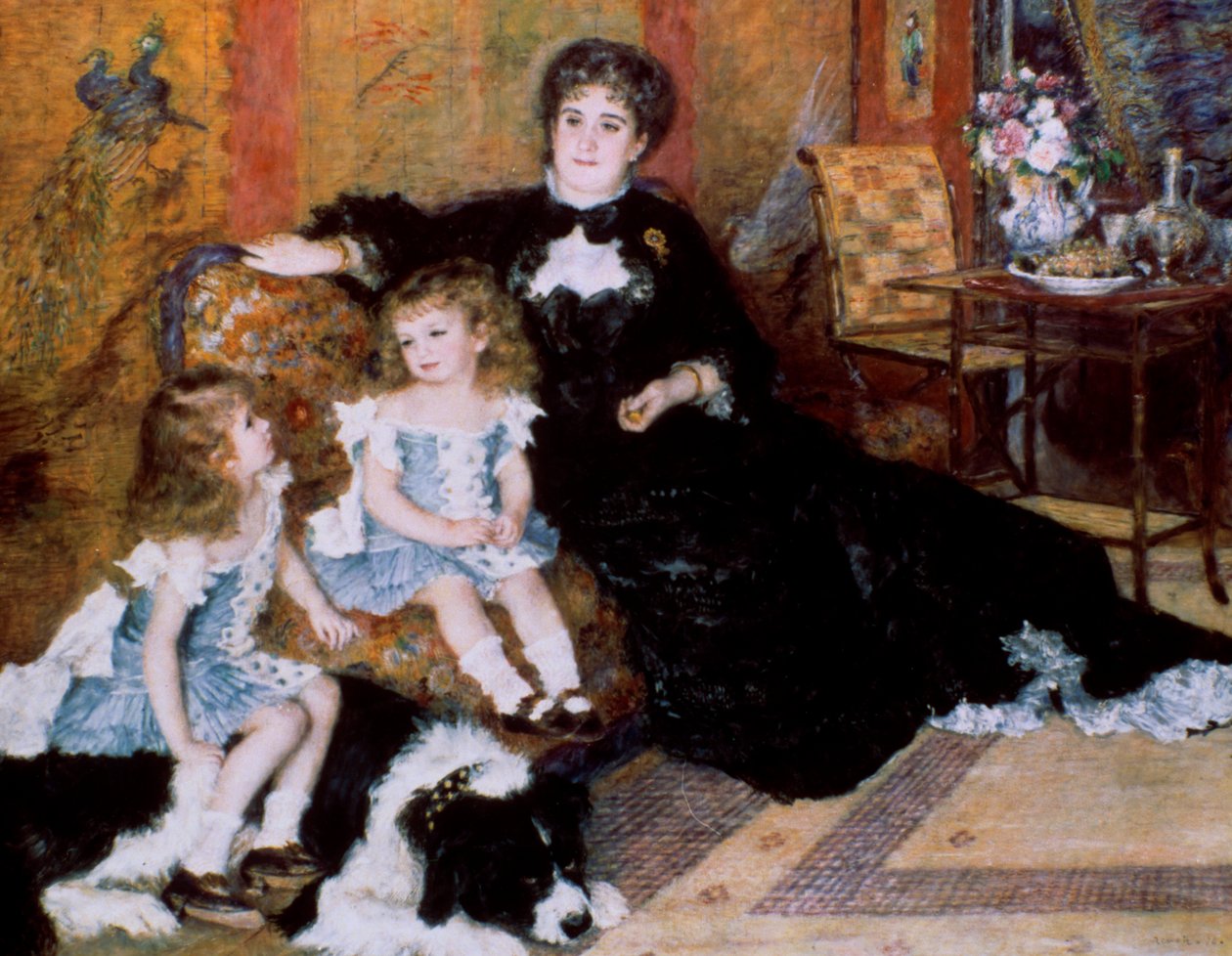Madame Georges Charpentier ja hänen lapsensa, 1878 tekijältä Pierre Auguste Renoir