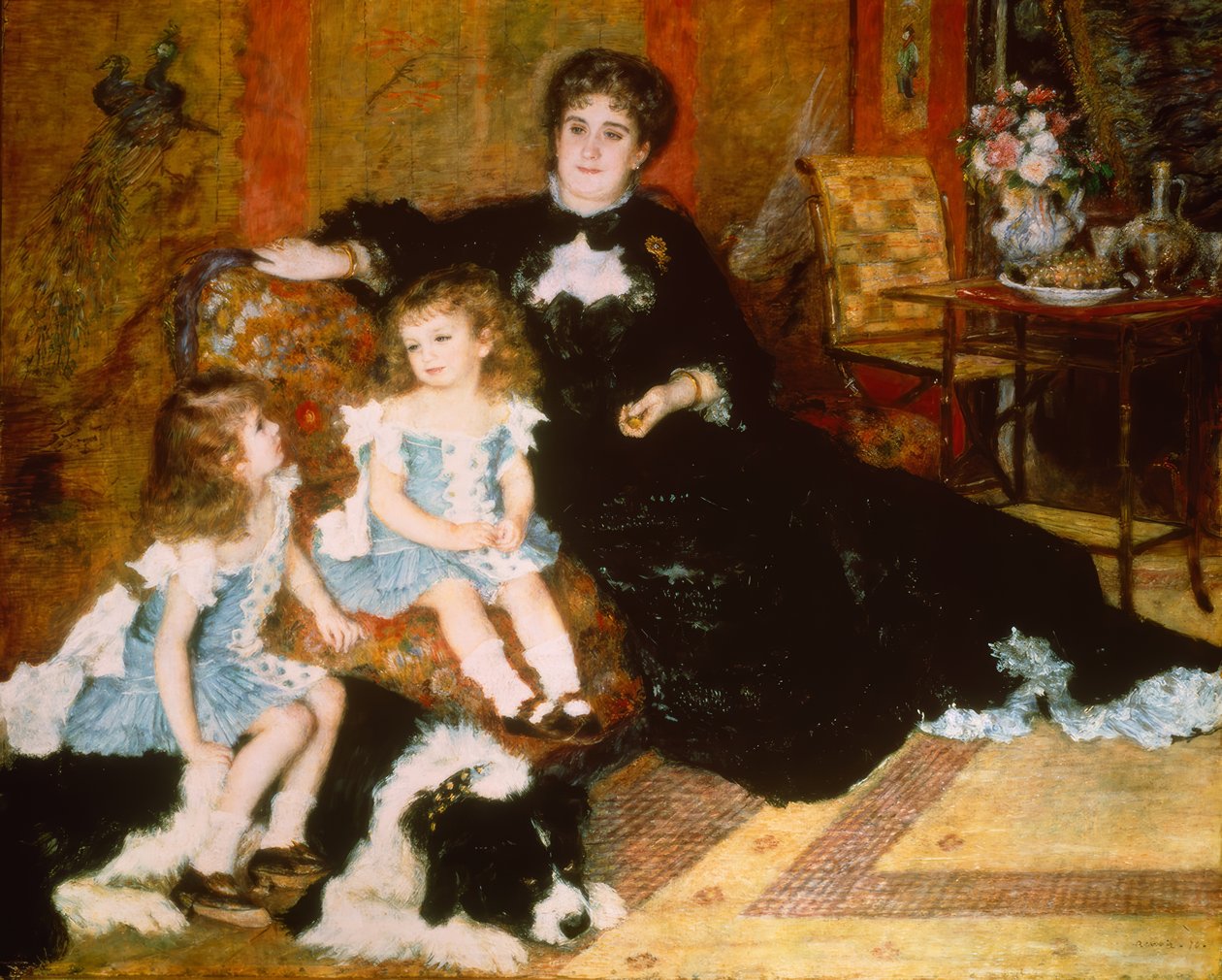 Madame Georges Charpentier ja hänen lapsensa tekijältä Pierre Auguste Renoir