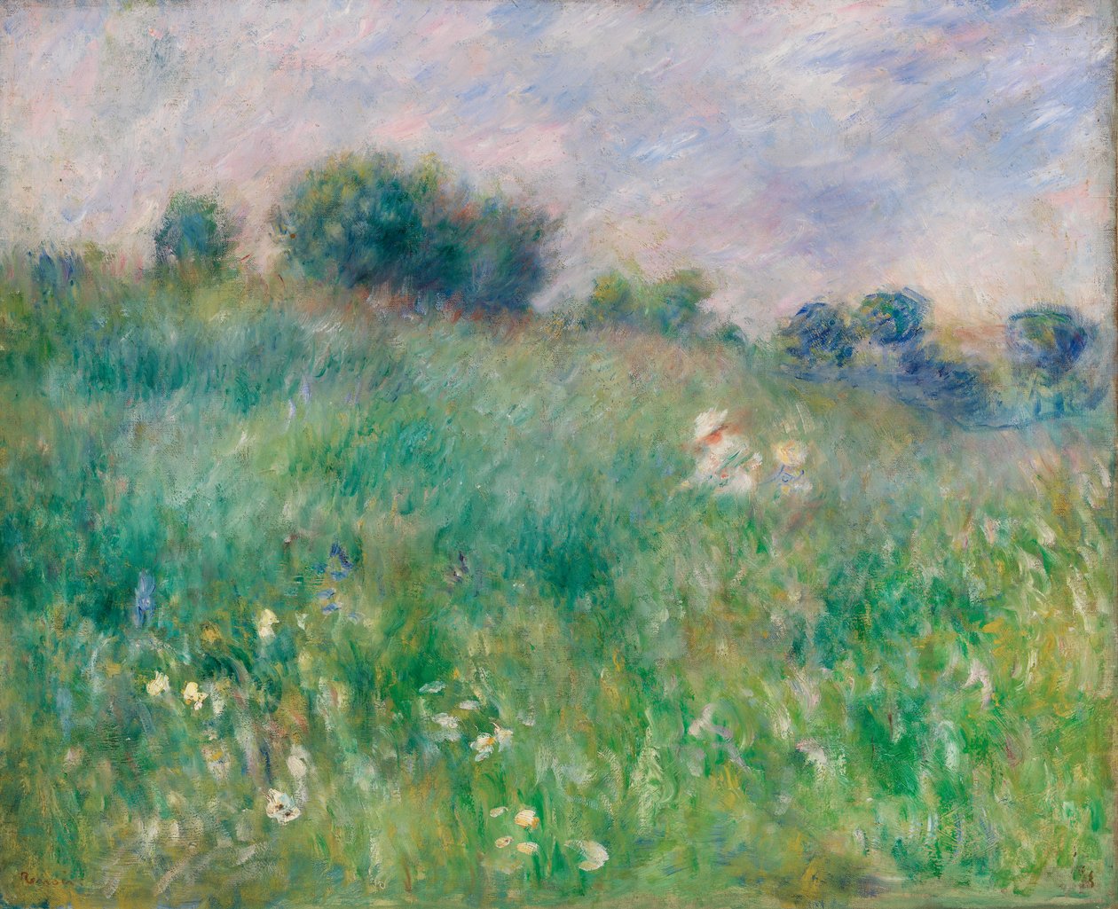 Meadow (La Prairie) tekijältä Pierre Auguste Renoir