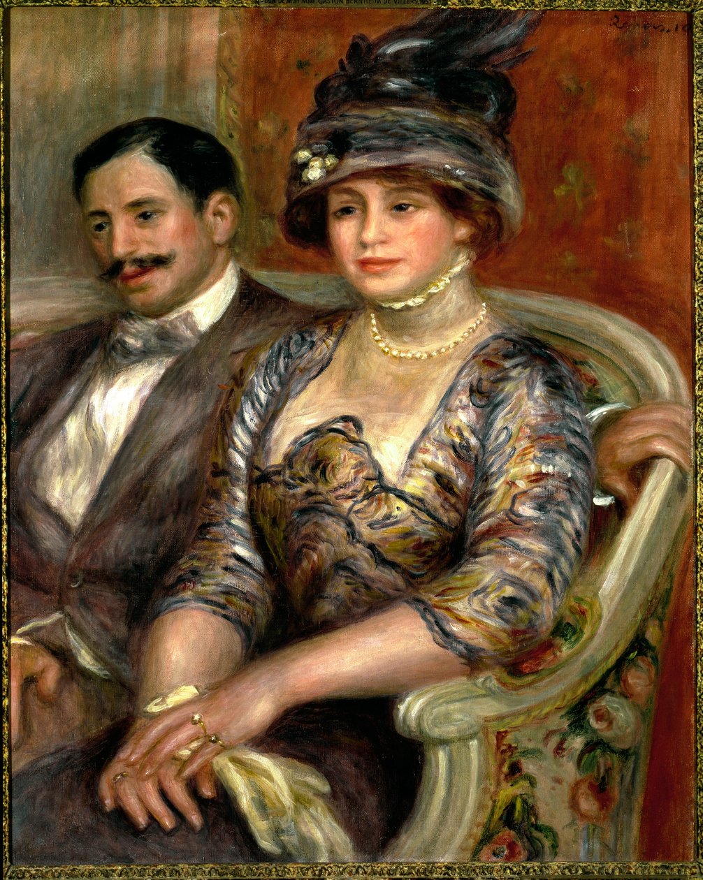 Herra ja rouva Bernheim de Villers - Gaston Bernheim de Villersin muotokuva tekijältä Pierre Auguste Renoir