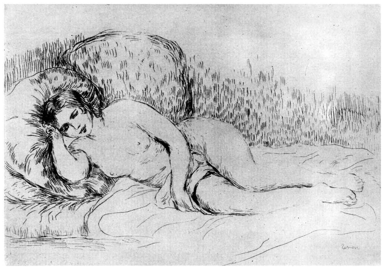 Alaston, c1860-1910 1924 tekijältä Pierre Auguste Renoir