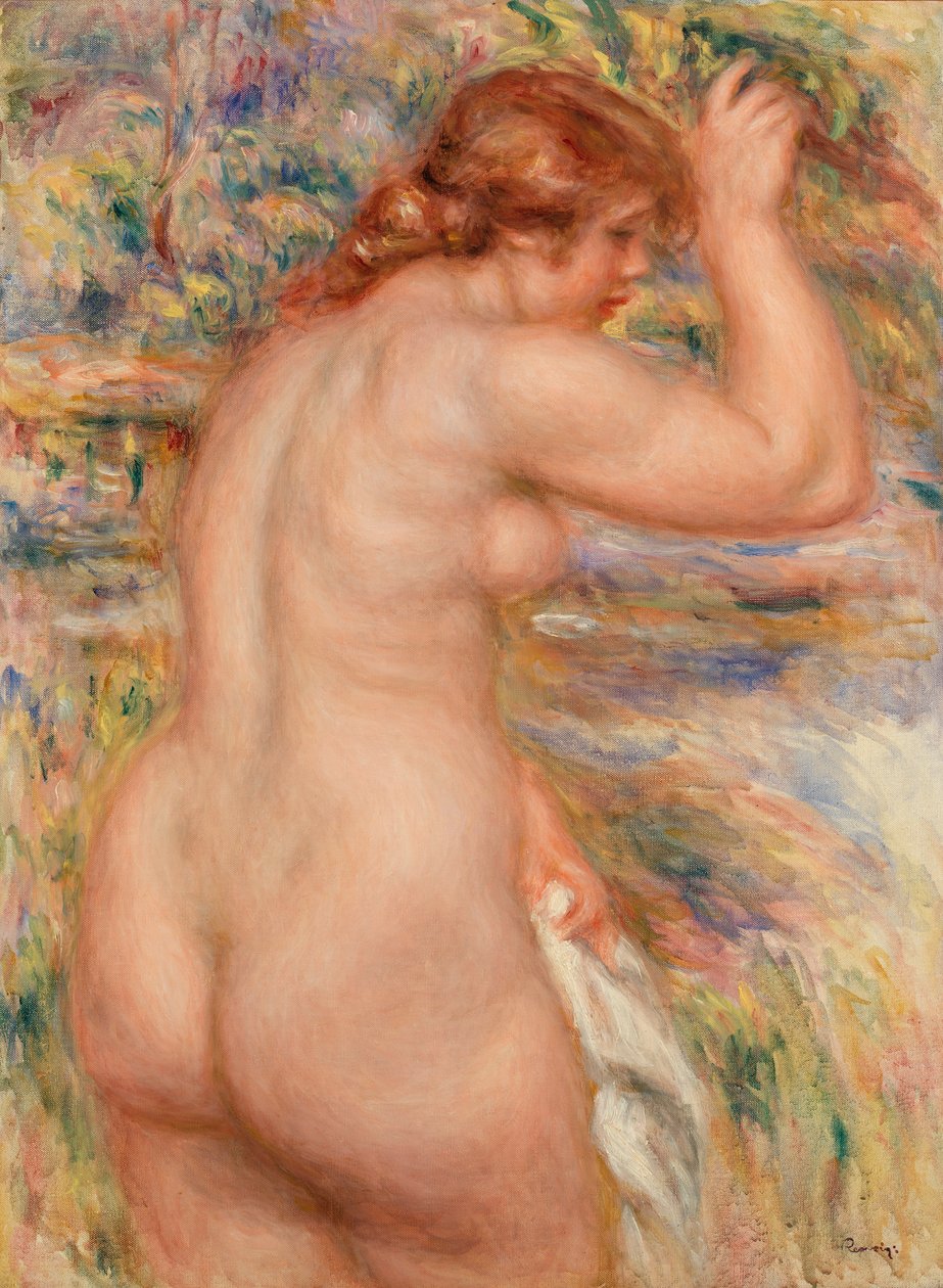 Nu en un paisatge finlandès tekijältä Pierre Auguste Renoir