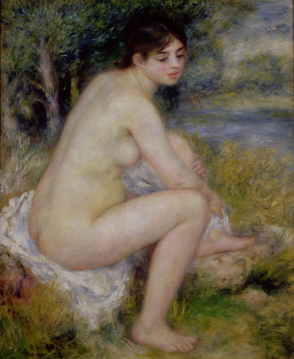 Alaston maisemassa tekijältä Pierre Auguste Renoir