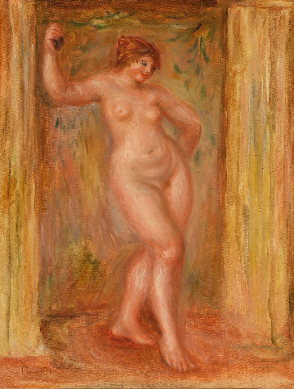 Alaston ja Castanets tekijältä Pierre Auguste Renoir