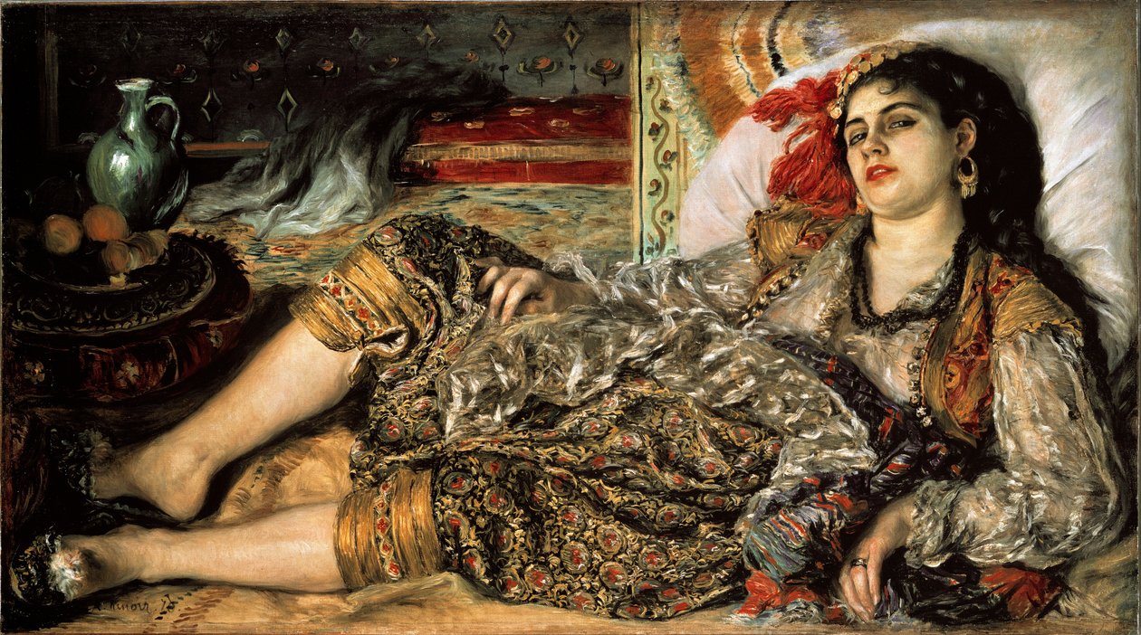 Odalisque tekijältä Pierre Auguste Renoir