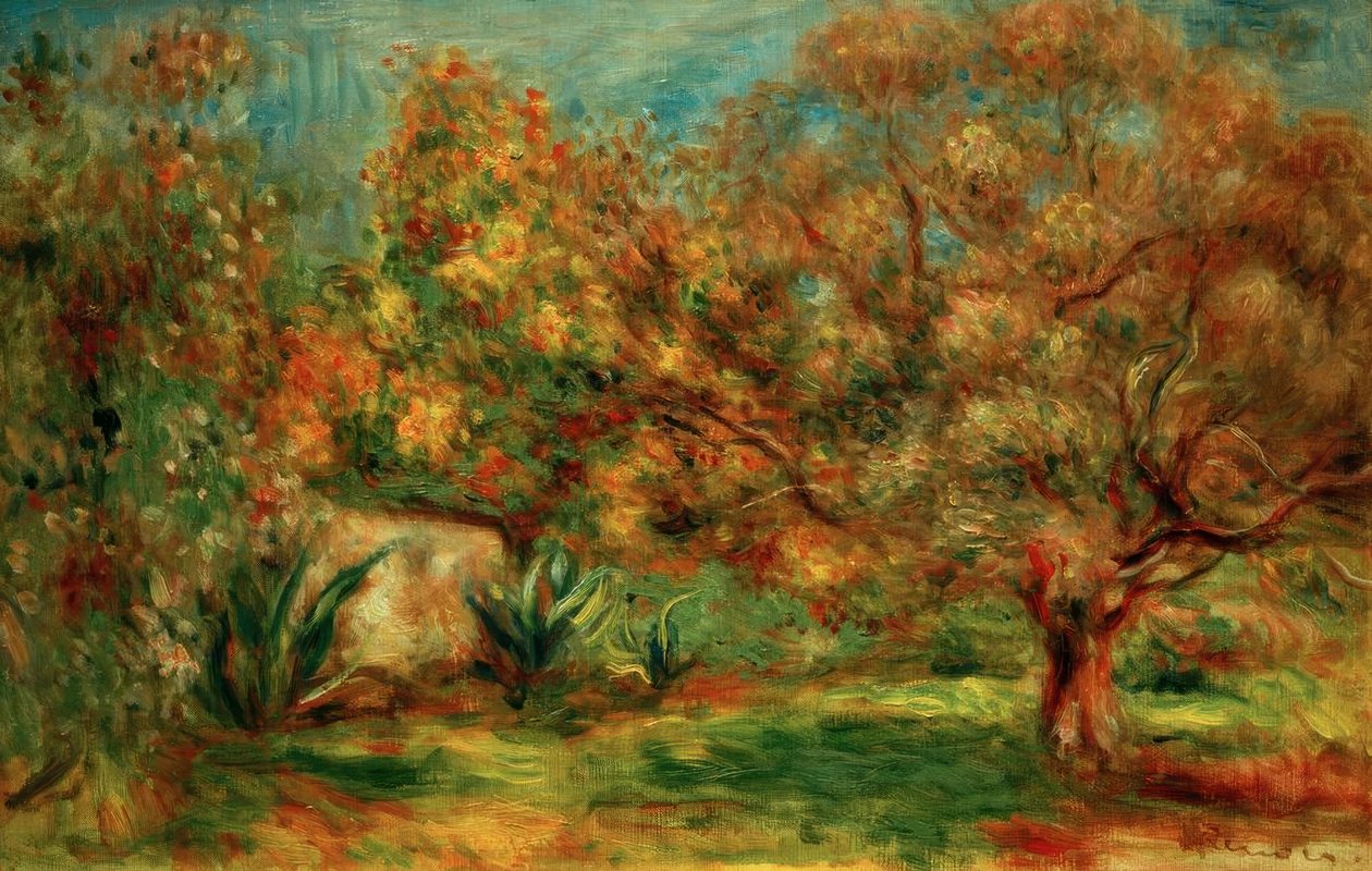 Olivengarten tekijältä Pierre Auguste Renoir