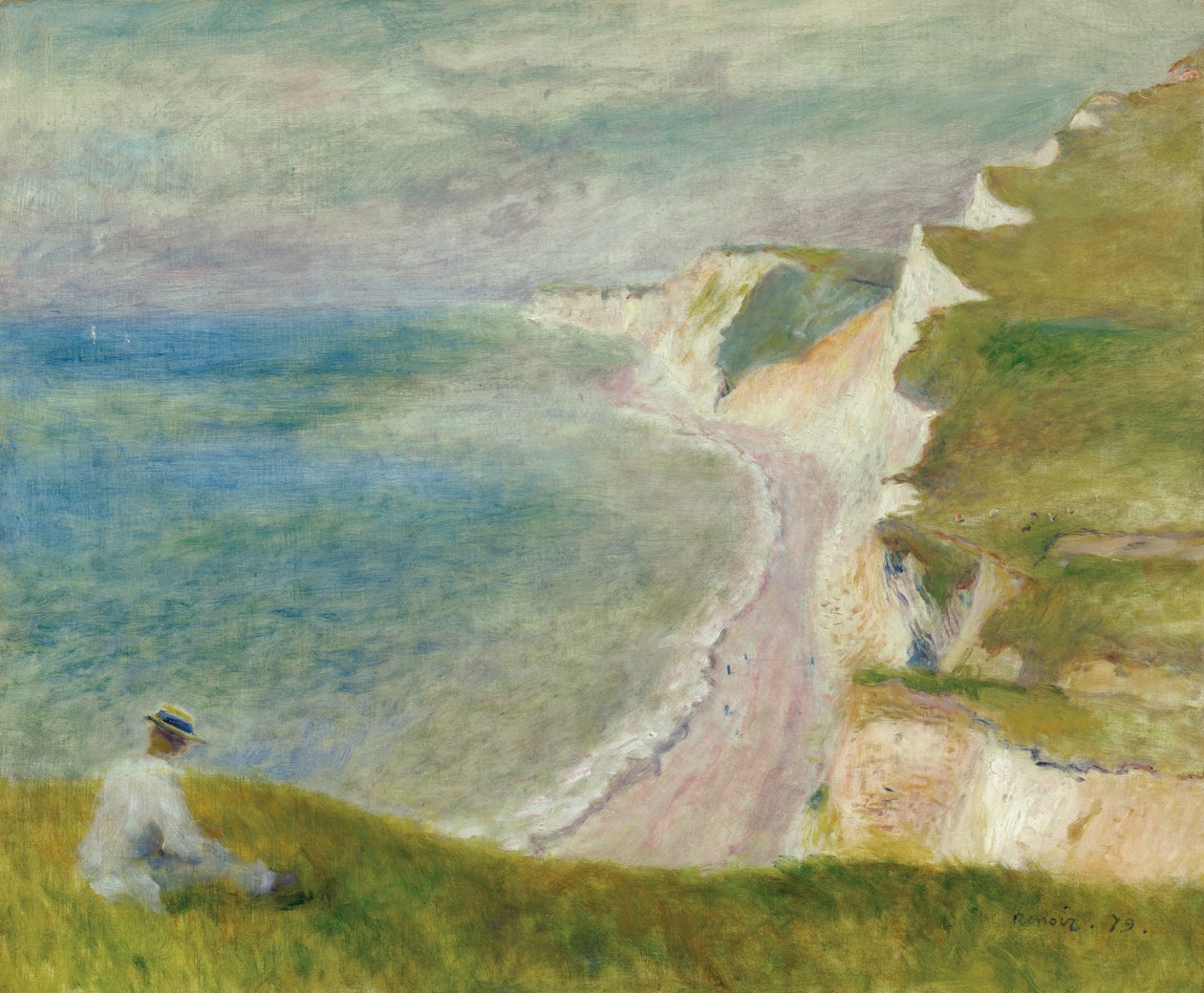 Jyrkänteellä tekijältä Pierre Auguste Renoir